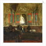 Queenie Lawrence on the Stage at Gatti's, c. 1888 by Walter Richard Sickert