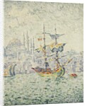 The Port of Constantinople; Le Port de Constantinople, 1907 by Paul Signac