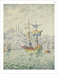 The Port of Constantinople; Le Port de Constantinople, 1907 by Paul Signac