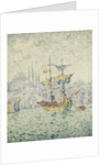 The Port of Constantinople; Le Port de Constantinople, 1907 by Paul Signac