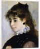 Portrait of Miss Henriette Henriot; Portrait de Mme. Henriot, 1874 by Pierre Auguste Renoir