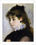Portrait of Miss Henriette Henriot; Portrait de Mme. Henriot, 1874 by Pierre Auguste Renoir