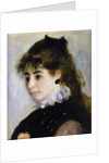 Portrait of Miss Henriette Henriot; Portrait de Mme. Henriot, 1874 by Pierre Auguste Renoir