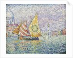 Bragozzo, Venice, 1905 by Paul Signac