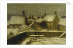 Gerberoy in the Snow; Gerberoy Sous la Neige, c.1900 by Henri Eugene Augustin Le Sidaner