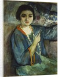 Nono with Umbrella by Henri Lebasque
