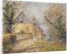 Houses on the Banks of the L'Eure, Louviers; Maisons au Bord de L'Eure, Louviers, 1902 by Gustave Loiseau