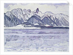 Stockhorn Verschneit, 1913-1914 by Ferdinand Hodler