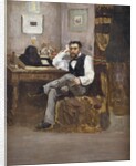 Artist in his Studio; L'Artiste dans son Atelier by School French