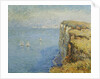 Cliffs in Normandy; Falaises en Normandie, 1901 by Gustave Loiseau