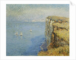 Cliffs in Normandy; Falaises en Normandie, 1901 by Gustave Loiseau