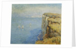 Cliffs in Normandy; Falaises en Normandie, 1901 by Gustave Loiseau