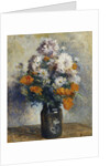 Vase de Dahlias, by Maximilien Luce