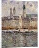 View of Rouen; Vue de Rouen, 1927 by Gustave Loiseau