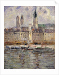 View of Rouen; Vue de Rouen, 1927 by Gustave Loiseau