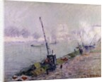 Paris, the Henri IV Bridge, in the Morning; Paris, Le Pont Henri IV, le Matin by Gustave Loiseau