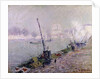 Paris, the Henri IV Bridge, in the Morning; Paris, Le Pont Henri IV, le Matin by Gustave Loiseau