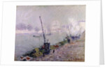 Paris, the Henri IV Bridge, in the Morning; Paris, Le Pont Henri IV, le Matin by Gustave Loiseau