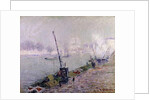 Paris, the Henri IV Bridge, in the Morning; Paris, Le Pont Henri IV, le Matin by Gustave Loiseau