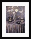 The Table, Gray Harmony; La Table, Harmonie Grise, 1927 by Henri Eugene Augustin Le Sidaner