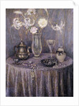 The Table, Gray Harmony; La Table, Harmonie Grise, 1927 by Henri Eugene Augustin Le Sidaner