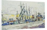 The Port at Fecamp; Le Port a Fecamp, 1930 by Paul Signac