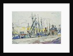 The Port at Fecamp; Le Port a Fecamp, 1930 by Paul Signac