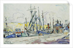 The Port at Fecamp; Le Port a Fecamp, 1930 by Paul Signac