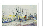 The Port at Fecamp; Le Port a Fecamp, 1930 by Paul Signac