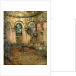 The Grounds of the Castle; Le Cour du Chateau, 1905 by Henri Eugene Augustin Le Sidaner