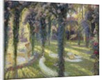 The Nymphs in the Garden; Les Nymphes dans un Jardin by Henri Jean Guillaume Martin