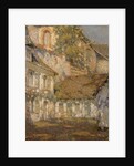 The House below the Church; La Maison sous L'Eglise, 1935 by Henri Eugene Augustin Le Sidaner