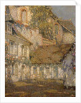 The House below the Church; La Maison sous L'Eglise, 1935 by Henri Eugene Augustin Le Sidaner