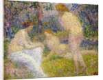 Bathers; Les Baigneuses by Hippolyte Petitjean