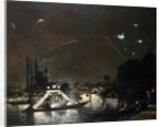 Paris on the Night of July 14; Paris la Nuit du XIV Juillet by Gaston de Latouche