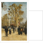 L'Avenue Victoria, 1876 by Pierre Vauthier