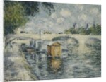 Le Pont Louis Philippe, Paris, 1925 by Gustave Loiseau