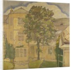 Flowering Chestnut Tree in the Garden; Bluhende Kastanienbaum im Garten by Koloman Moser