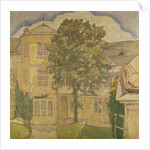 Flowering Chestnut Tree in the Garden; Bluhende Kastanienbaum im Garten by Koloman Moser