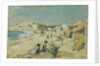 The Beach at Pointe St Gildas; La Plage a la Pointe St Gildas, c.1920 by Henri Lebasque