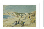 The Beach at Pointe St Gildas; La Plage a la Pointe St Gildas, c.1920 by Henri Lebasque