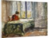 Woman Sewing; Femme Cousant by Henri Lebasque