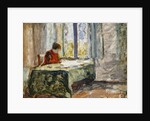 Woman Sewing; Femme Cousant by Henri Lebasque
