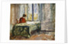 Woman Sewing; Femme Cousant by Henri Lebasque