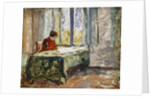 Woman Sewing; Femme Cousant by Henri Lebasque
