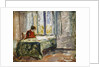 Woman Sewing; Femme Cousant by Henri Lebasque