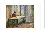Woman Sewing; Femme Cousant by Henri Lebasque