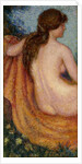 The Bather; La Baigneuse - De Baadster by Georges Lemmen