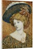Woman with Hat; Femme au Chapeau - Vrouw met Hoed by Georges Lemmen