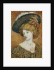 Woman with Hat; Femme au Chapeau - Vrouw met Hoed by Georges Lemmen